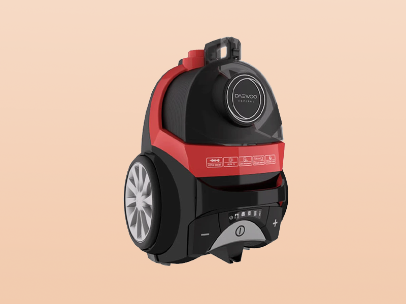 جاروبرقی دوو سری اسپیرال مدل DVC-ES211BR مشکی قرمز