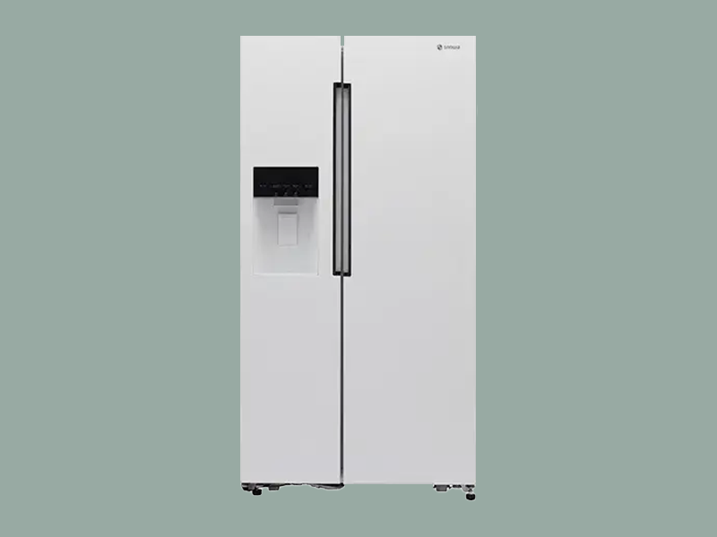 ساید بای ساید اسنوا سری نوژا 28 فوت مدل S1DI-S100-W سفید متالیک