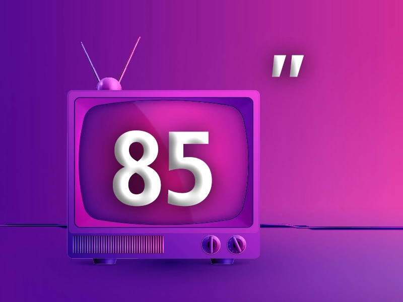 تلویزیون ۸۵ اینچ