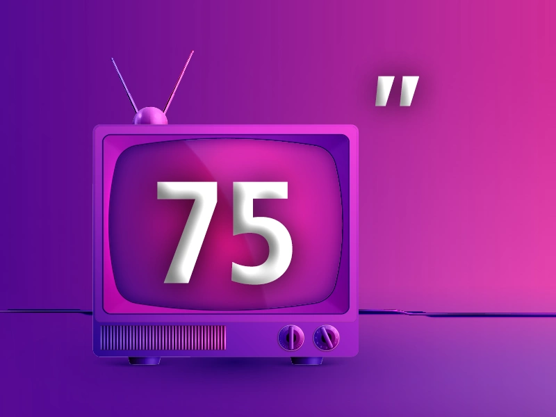 تلویزیون ۷۵ اینچ